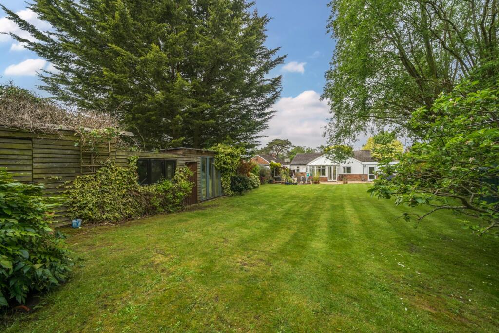 Rear garden