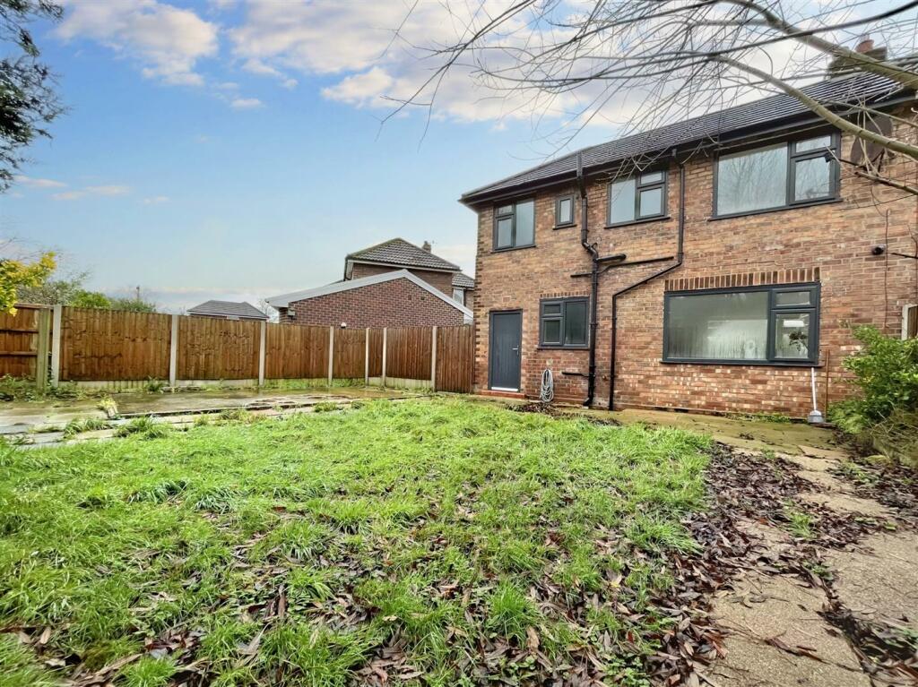 Rear of Property
