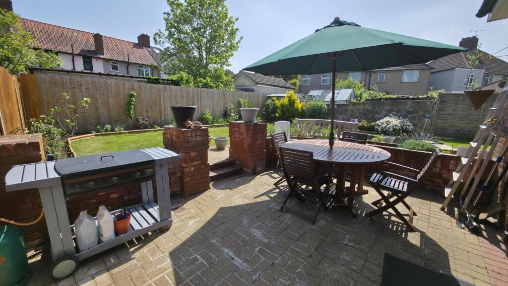 Rear garden