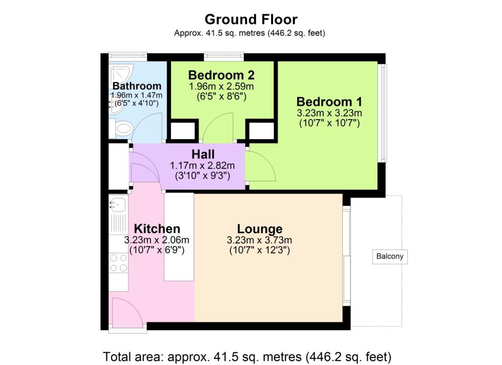 36 Devondale Court, Dawlish Warren - FLOORPLAN