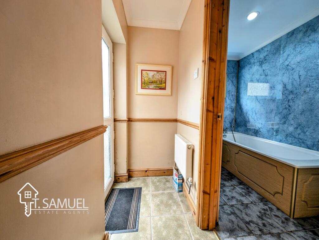 Rear hallway