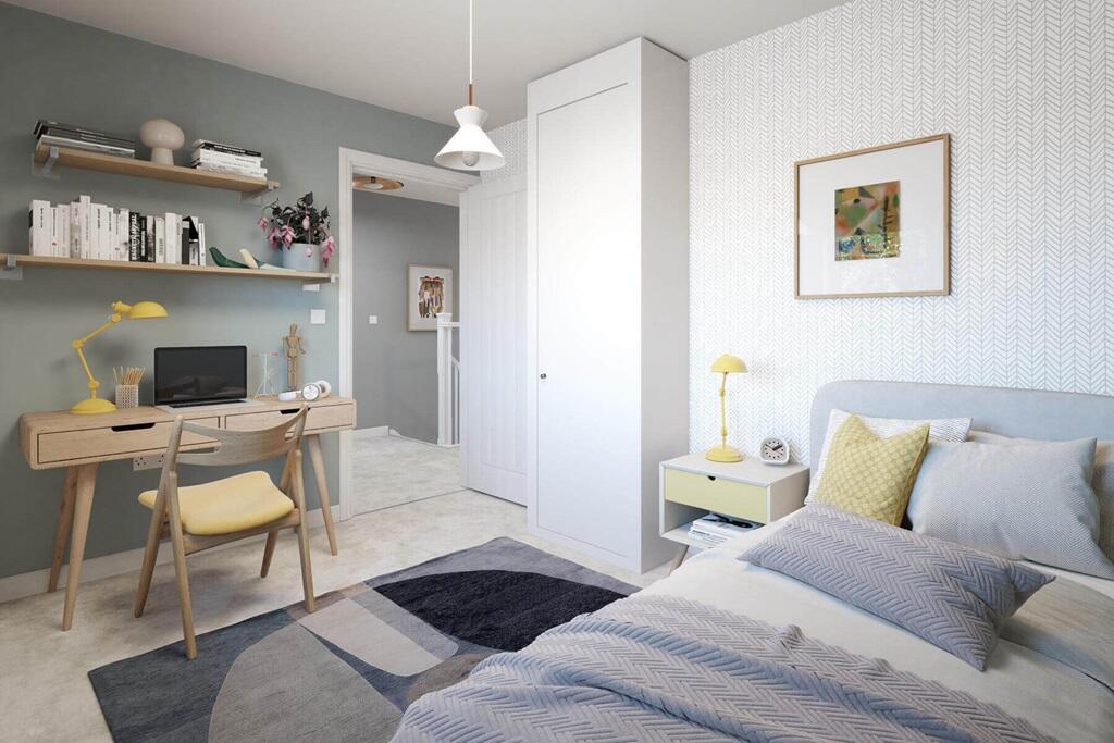 Bedroom 4 could also be used a nursery or dressing area