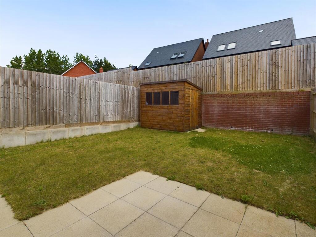 Rear garden