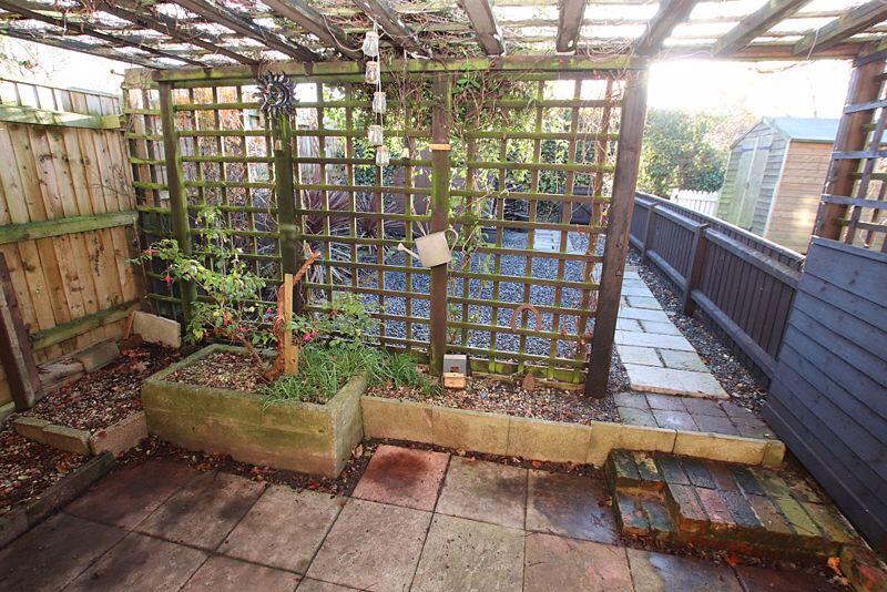 Patio and rear garden