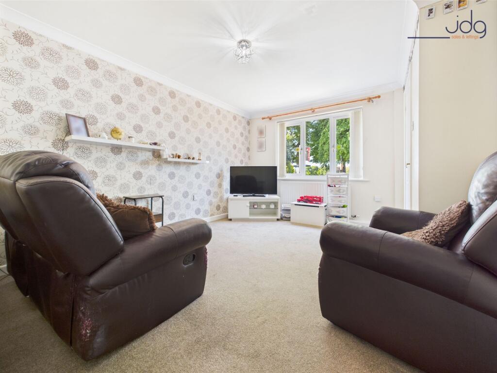 Lounge overlooking Rylands Park