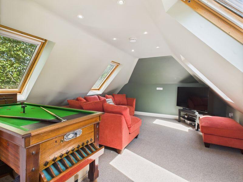 Games Room above Garage