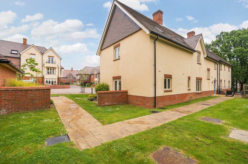 Rear of property