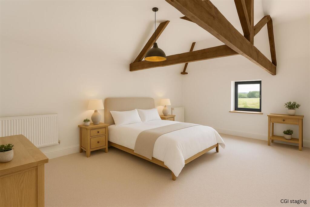 Principal Bedroom Suite - CGI Staging