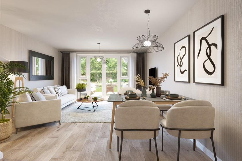 Example Sitting/Dining Room