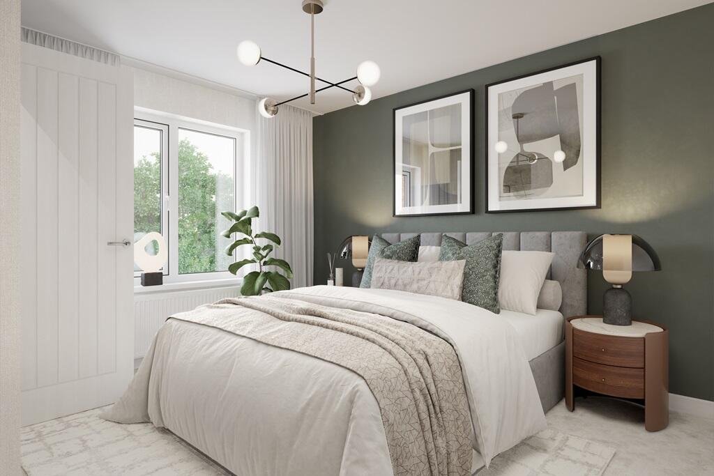Main bedroom with ample space