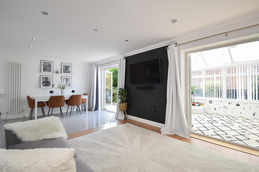 Open plan living space