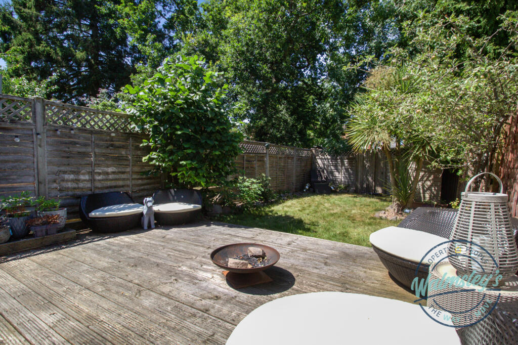 Rear gardens