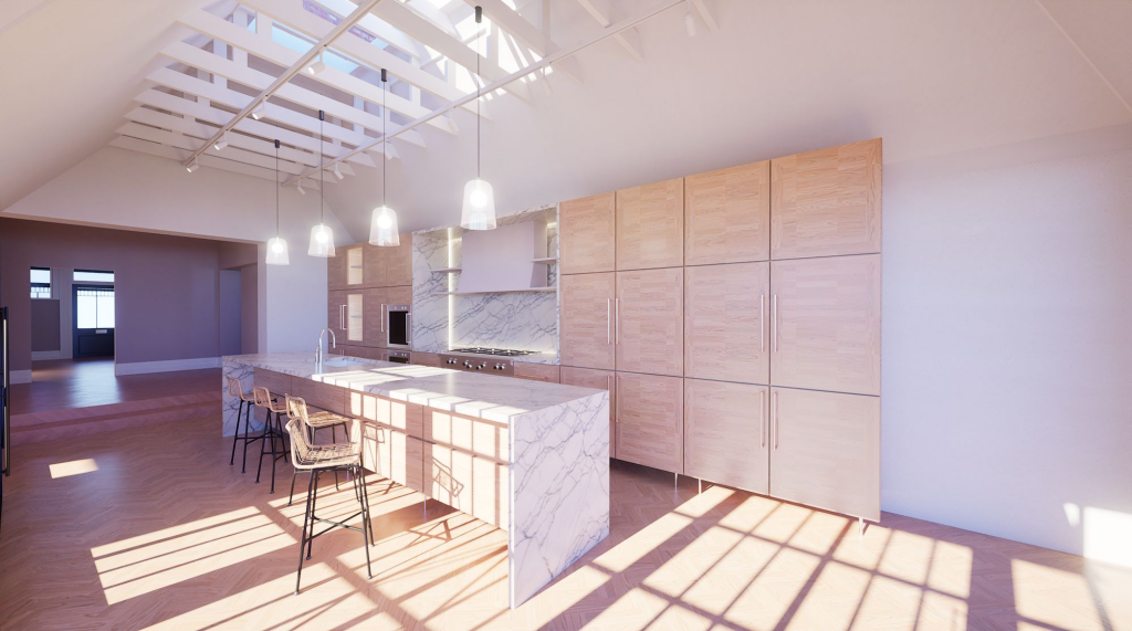 Proposed Kitchen (CGI Photos)