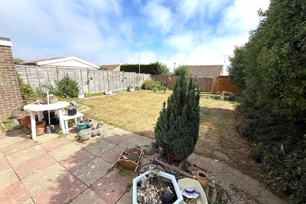 Rear garden and pati