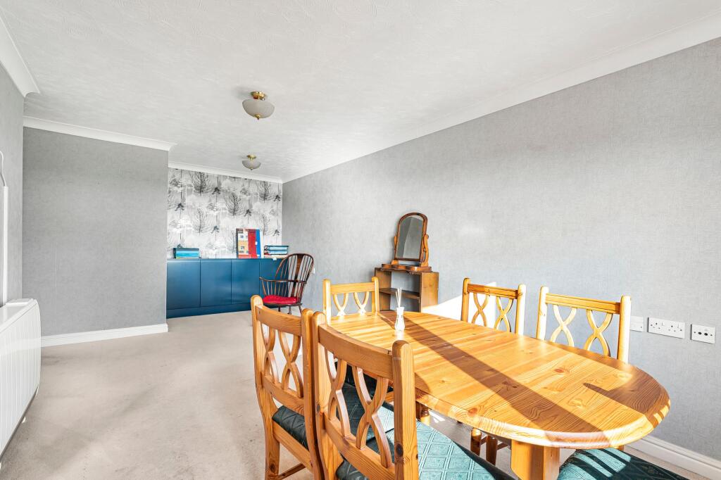 dining area into living room