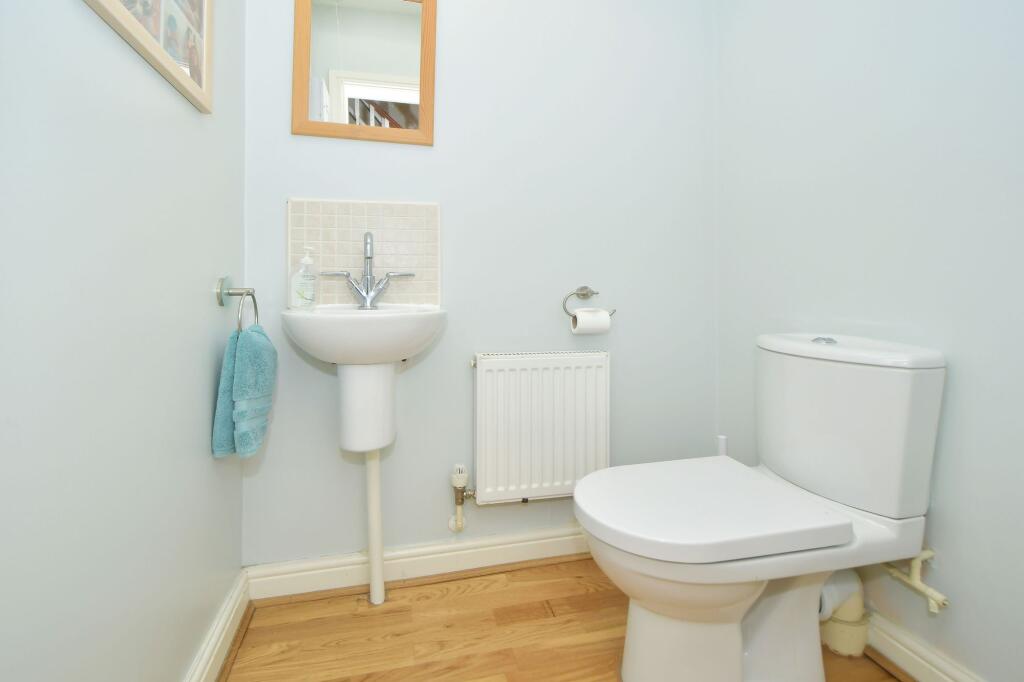 Hallway and guest cloak room