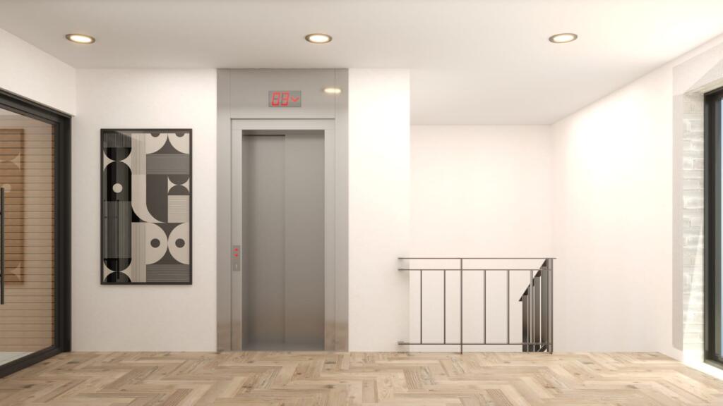 CGI hallway