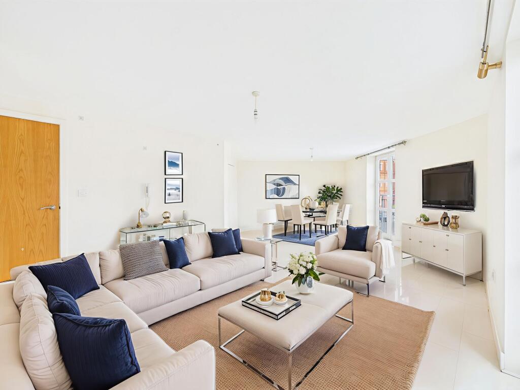 Open Plan Living Dining Area (Virtually Furnished)