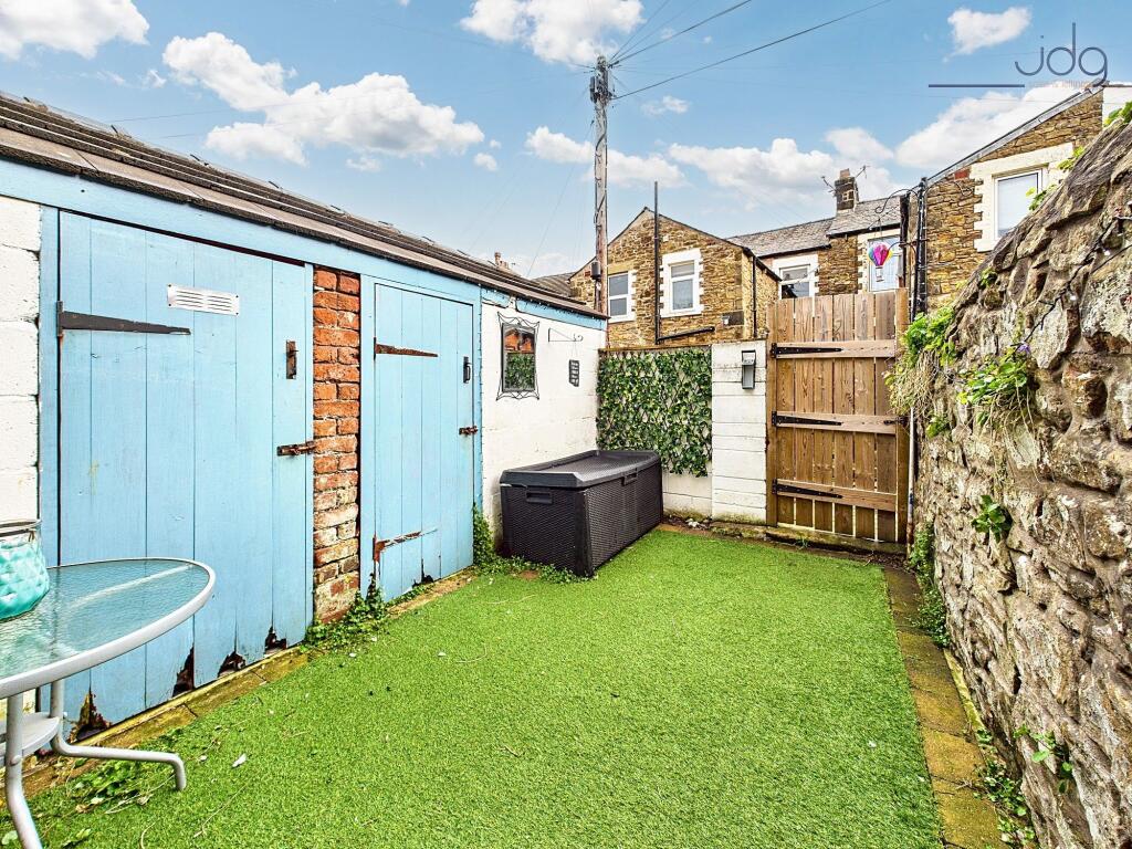 Back Yard &amp; Outhouse