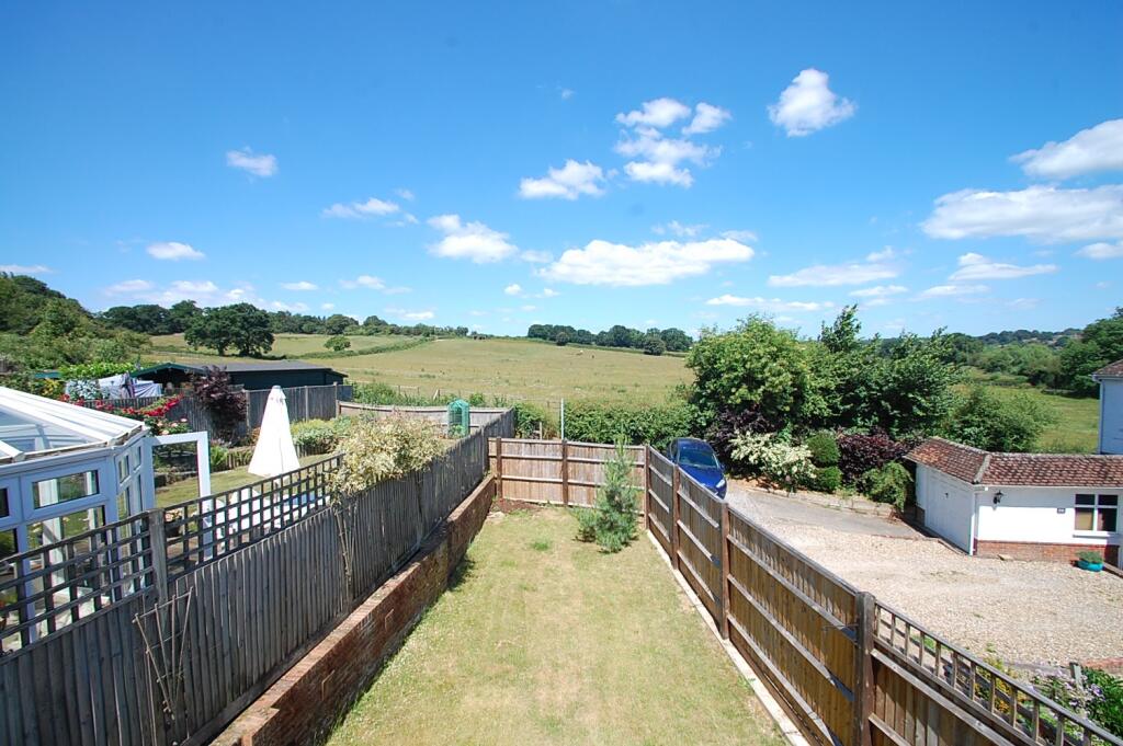 View over the garden
