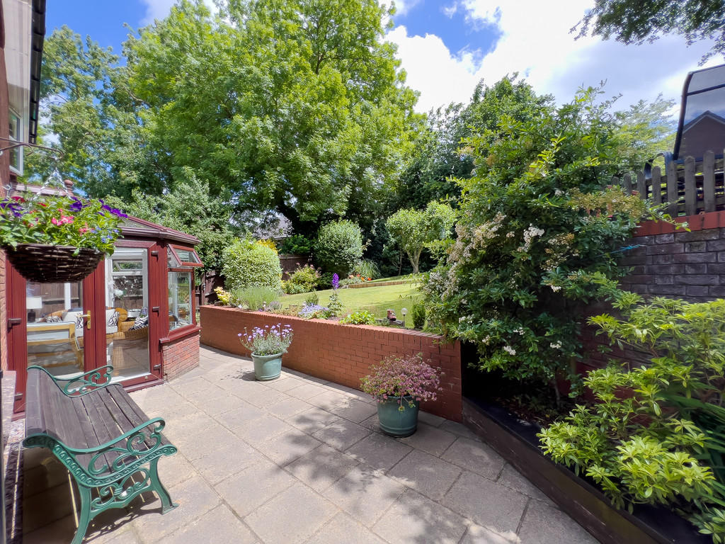 Rear Patio and Ga...