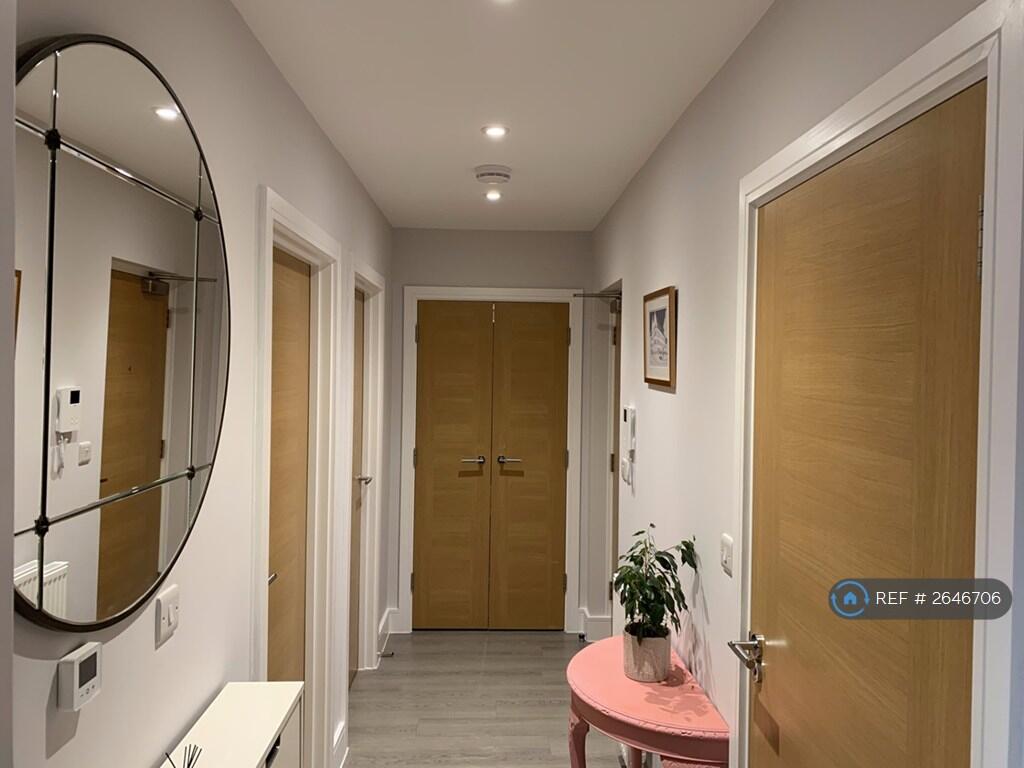 Hallway With Storage Cupboard