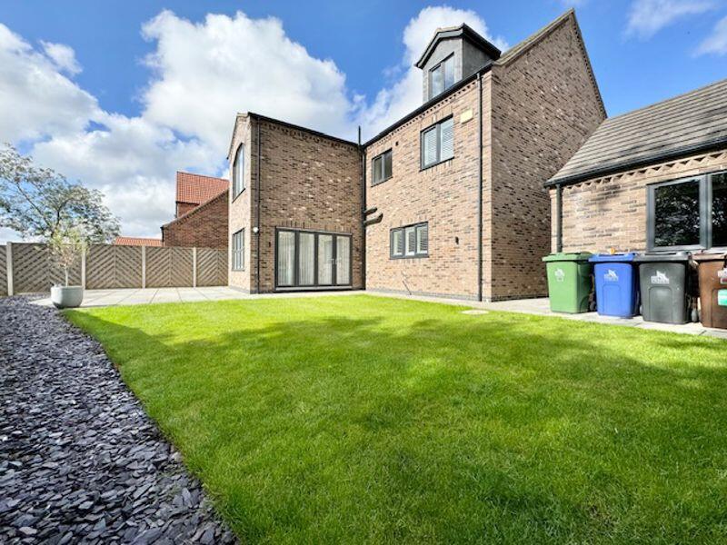 Rear garden