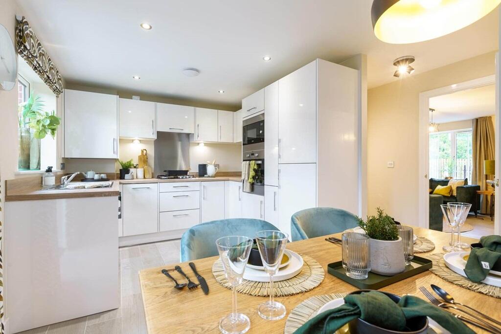 A modern, easy to clean kitchen