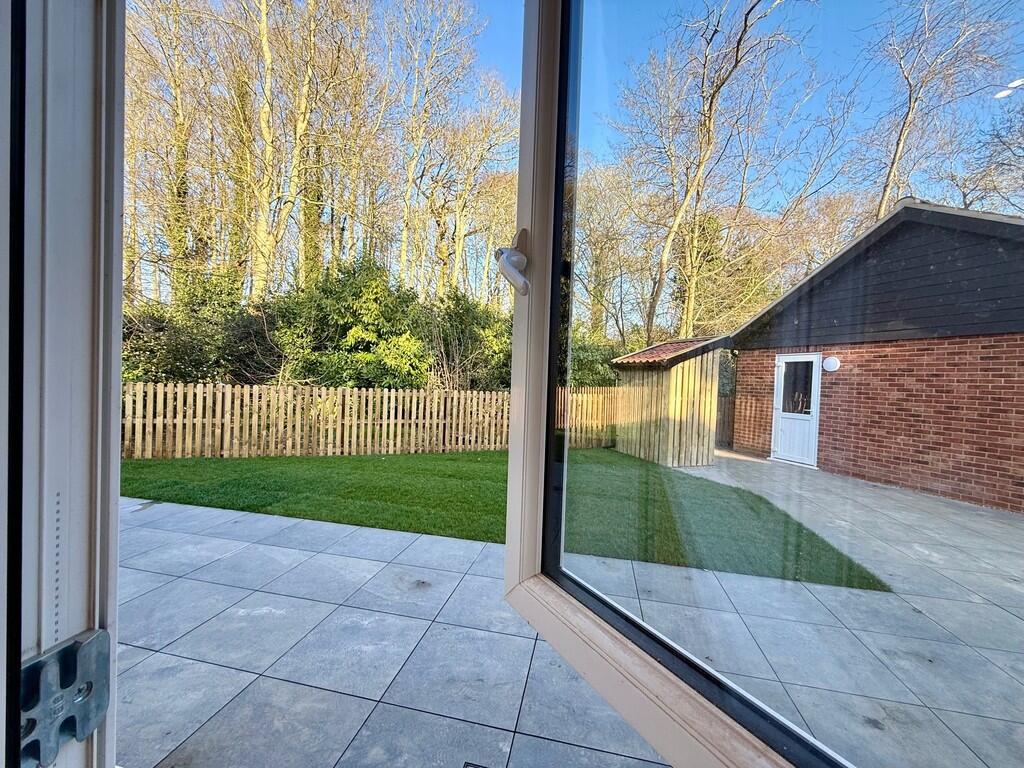 view from kitchen
