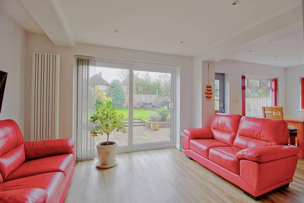 Family Room opens to Kitchen / Diner
