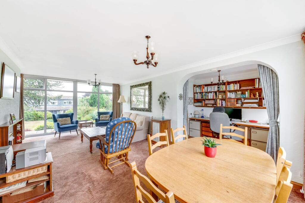 OPEN-PLAN LIVING DINING AND OFFICE ROOM