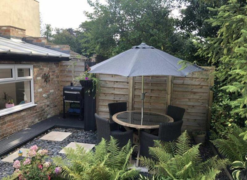 Outside seating area