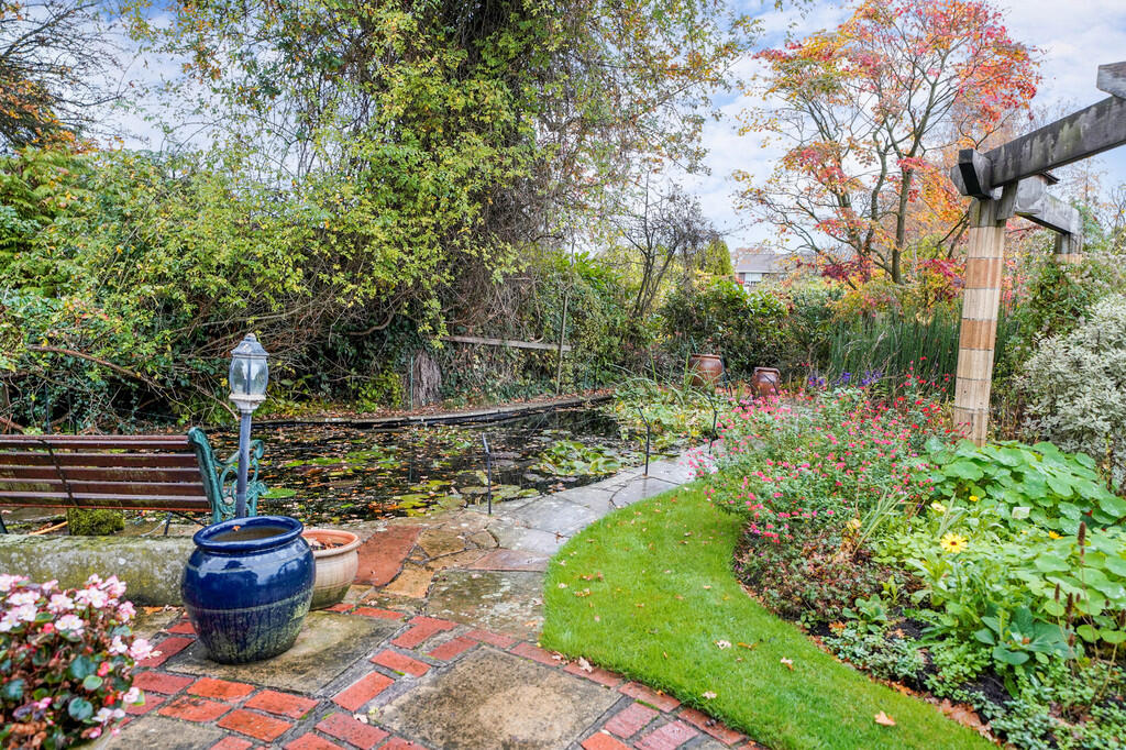 Pond and Sitting ...