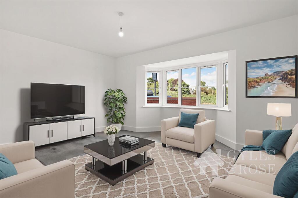 Living Room Virtually Staged