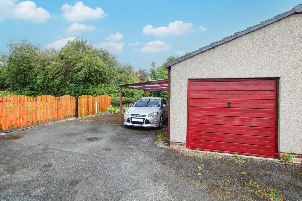 Garage and drive 
