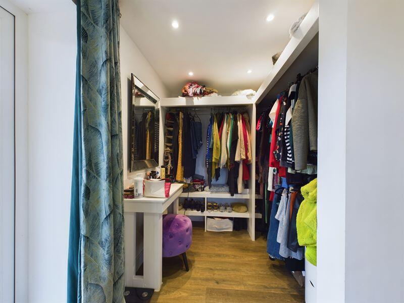 dressing area