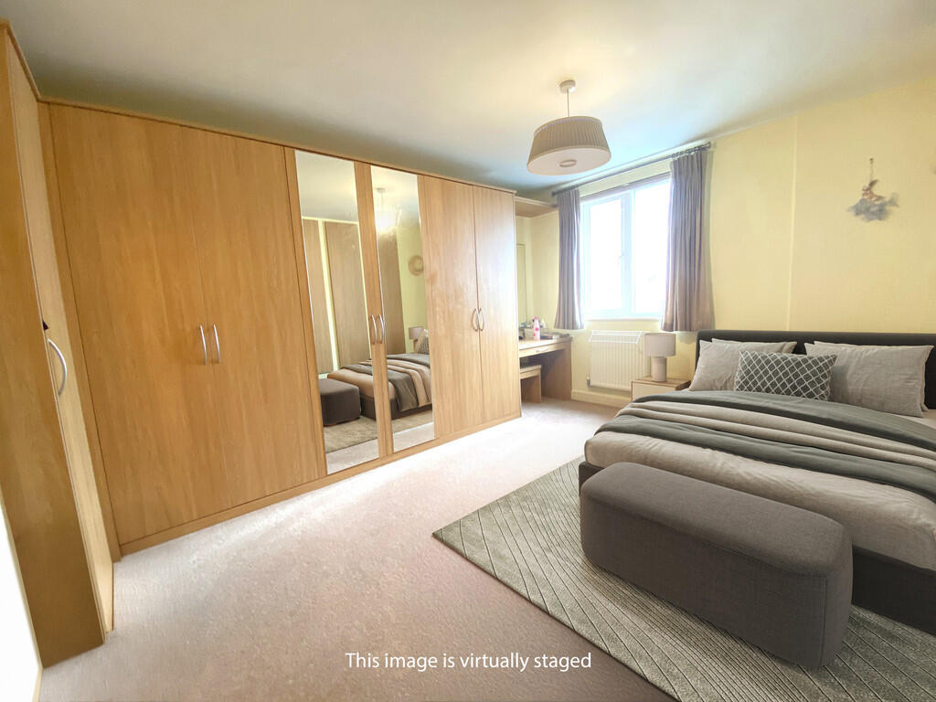 Virtually staged ...