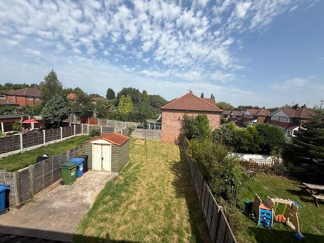 Rear Garden from Bedroom 2
