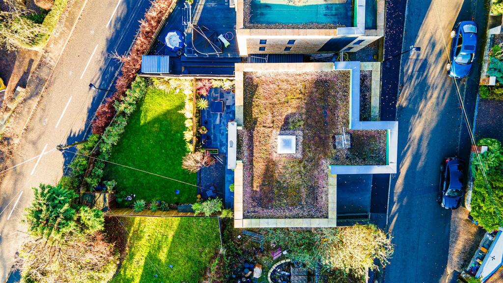Aerial of plot