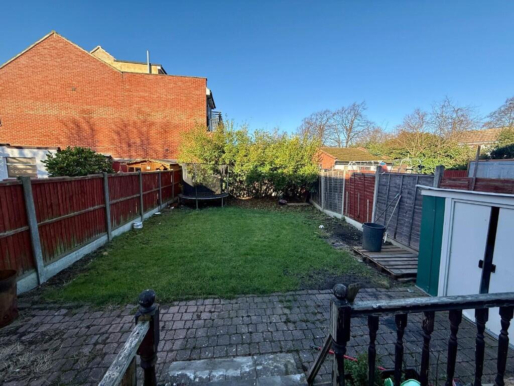 Rear garden