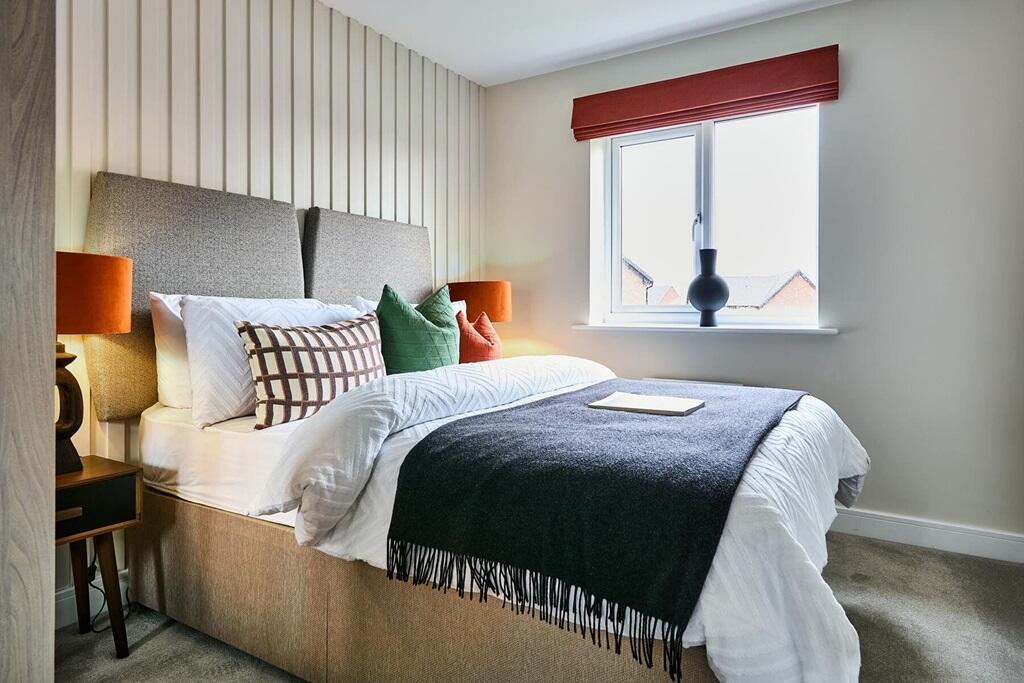 Second double bedroom is perfect for guests to stay