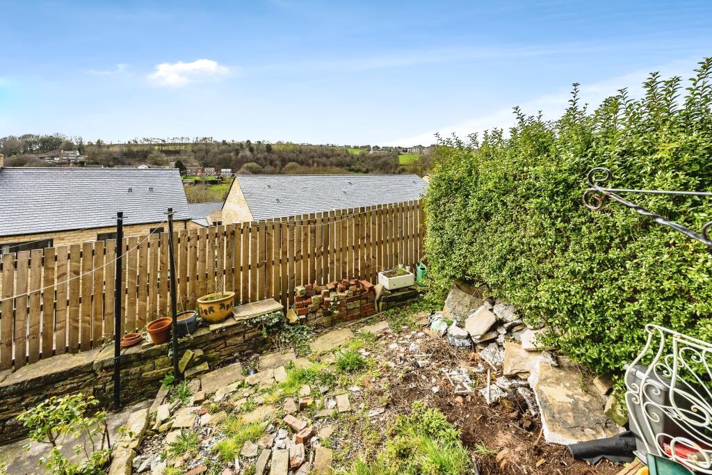 Rear garden and views