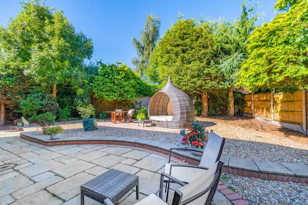Rear garden
