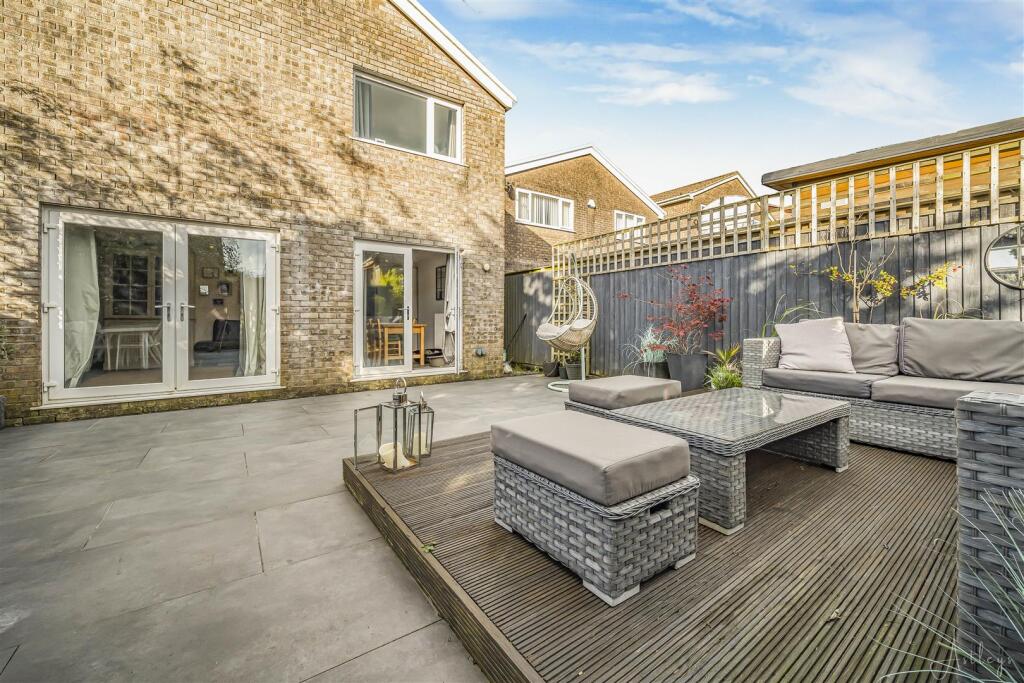 Rear garden