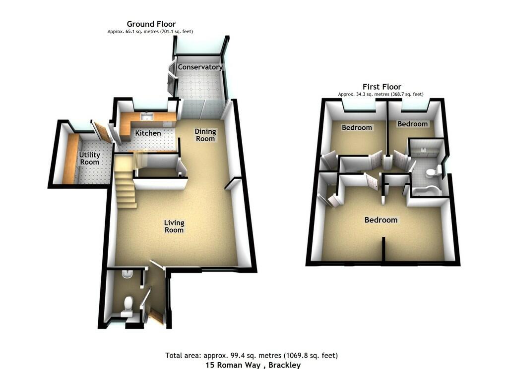 15 Roman Way , Br...