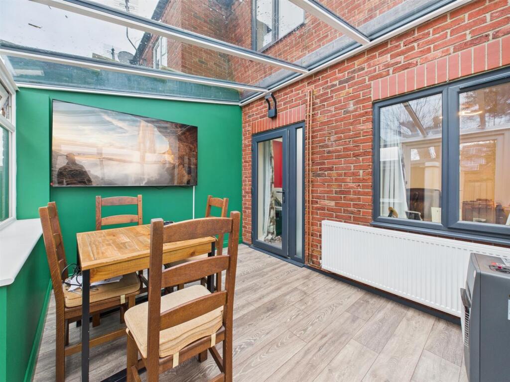 Upvc conservatory: