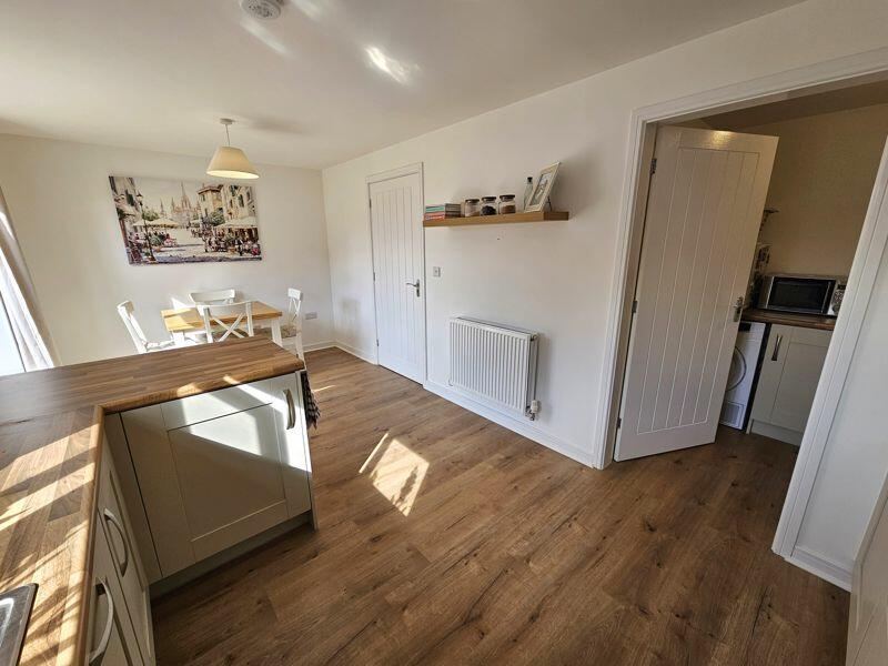 Kitchen into Utility Room