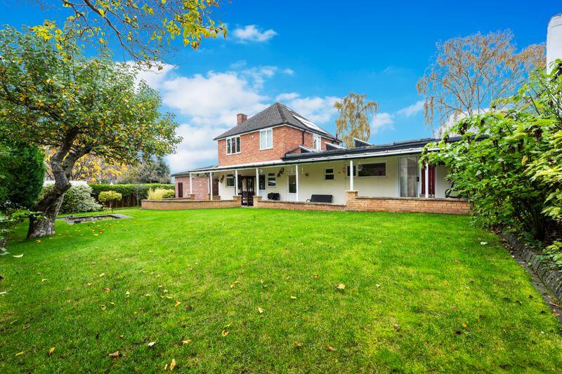 REAR VIEW OF PROPERTY from GARDEN