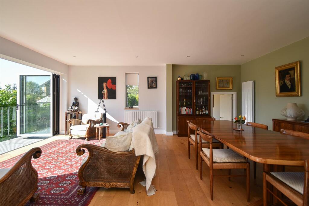 Open plan living space