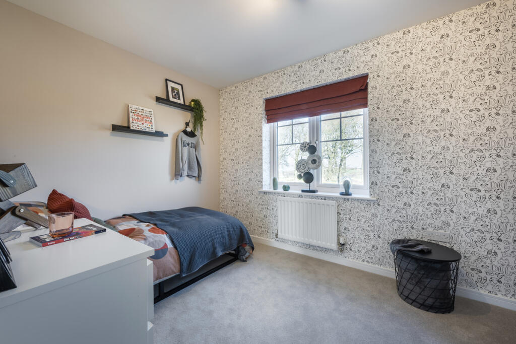 Indicative Bedroom, Contemporary Modern Decoration